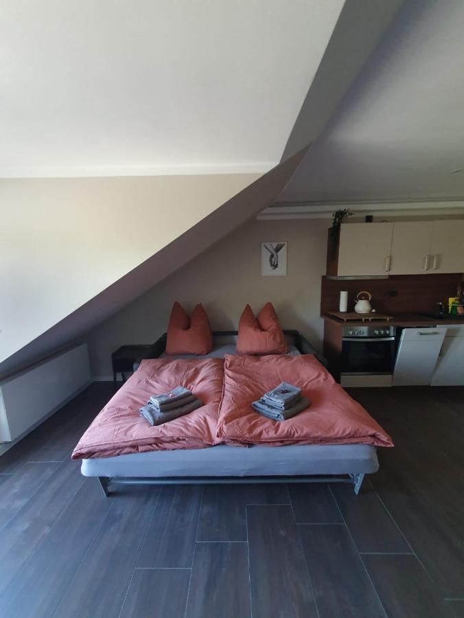 Neumuehler Hof- Ferienwohnung "Benjamin" Mit Grosser Privater Dachterasse Und Guter Anbindung In Die City Schwerin  Zewnętrze zdjęcie