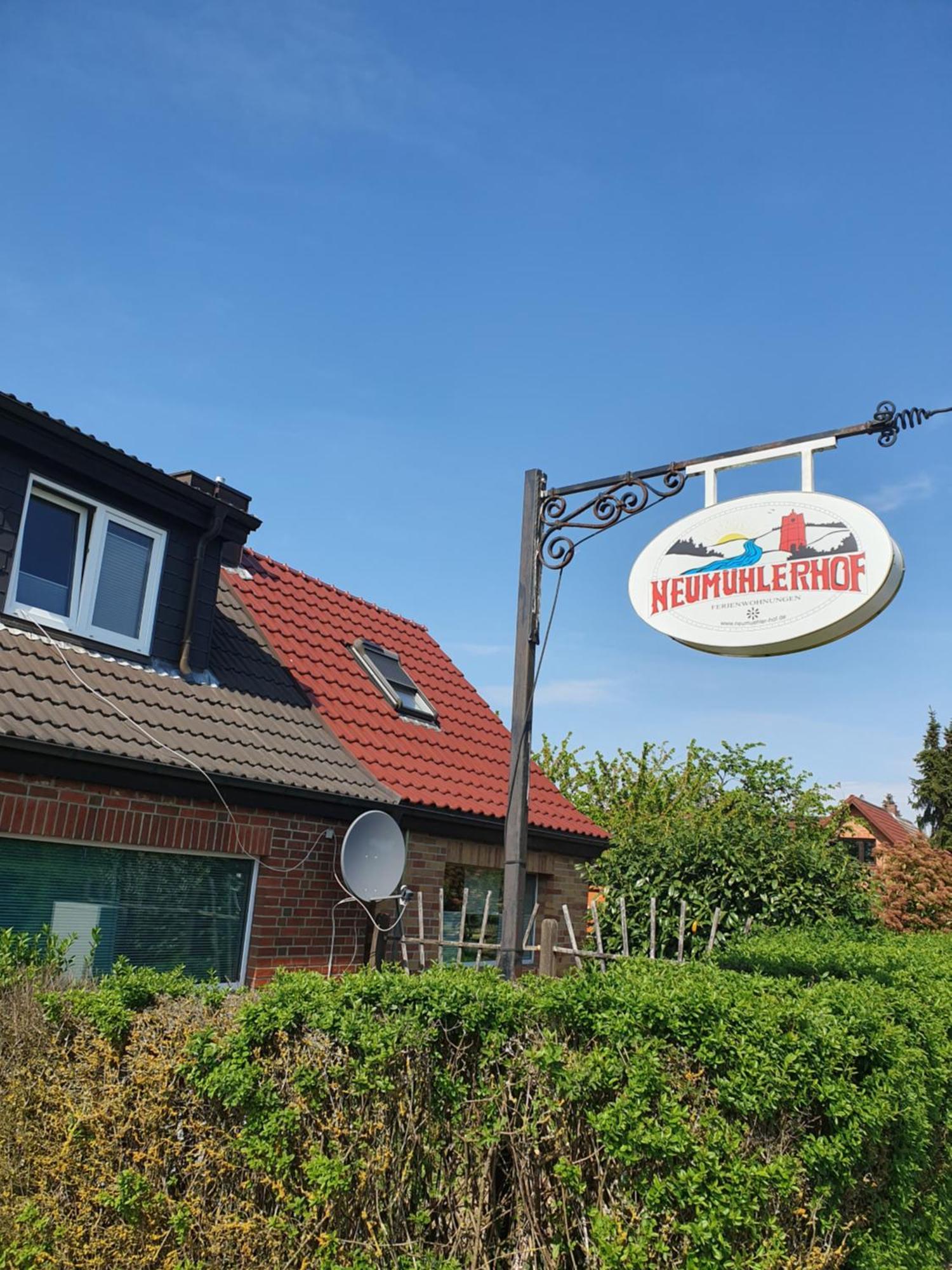 Neumuehler Hof- Ferienwohnung "Benjamin" Mit Grosser Privater Dachterasse Und Guter Anbindung In Die City Schwerin  Zewnętrze zdjęcie